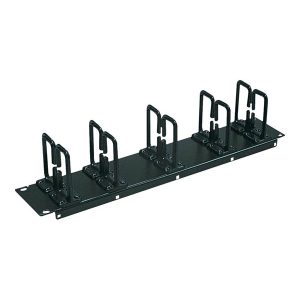 Tripp Lite Rack Enclosure Cabinet Horizontal Cable Ring Flexible 2URM - rack cable management kit - 2U