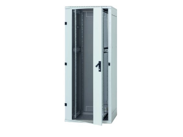 Triton Rma N1 - Rack Kabinet - Fritstående - Lysegrå, Ral 7035 - 15U - 19"