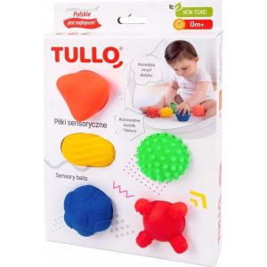 Tullo Sensoriske Bolde 5 Stk. 0M + Tullo