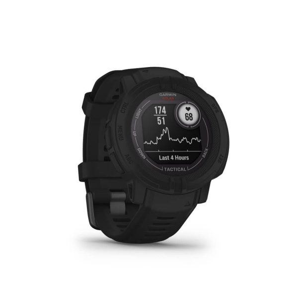 Ur - Garmin Instinct 2 Solar Tactical Edition - Sort