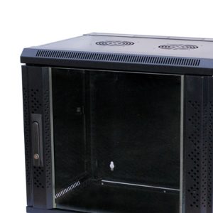 Value 19" Wall Mount Rack 12U, 640X570x600 Mm (Hxwxd), Sort