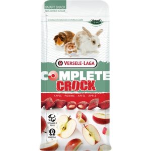 Versele-Laga Crock Apple, Snack, 50 G, Kanin, Vitamin A, Vitamin C, Vitamin D3, Vitamin E