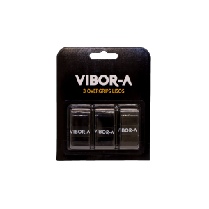 Vibor-A Blister 3 Pack Overgrips Pro Soft Black