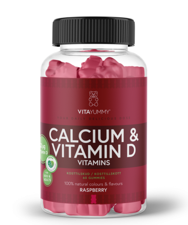 VitaYummyCalcium + D vitamin, 60stk.