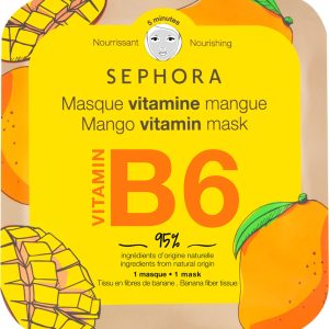 Vitamin Sheet Mask 95% Natural Ingredients