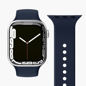 Vonmählen Classic, Band, Smartwatch, Blå, Apple, Apple Watch 42 Mm | 44 Mm | 45 Mm | 49 Mm, Silikone