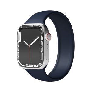 Vonmählen Solo Loop, Rem, Smartwatch, Marineblå, Apple, Apple Watch 38 Mm / 40 Mm / 41 Mm, Silikone