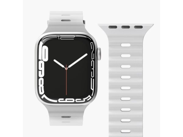 Vonmählen Wave Band, Band, Smartwatch, Grå, Apple, Apple Watch 38Mm | 40Mm | 41Mm, Silikone