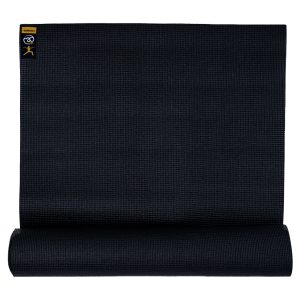 Warrior II yogamåtte (Sort)