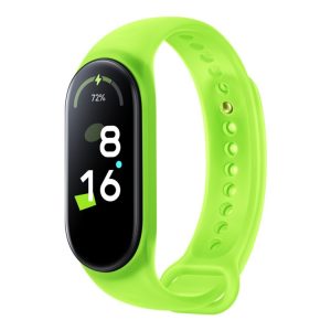 Xiaomi - Håndledsrem For Aktivitetssporer - 160 - 224 Mm - Neongrøn - For Xiaomi Smart Band 7 Xiaomi Mi Band 7, Smart Band 7