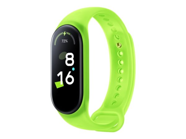 Xiaomi - Håndledsrem For Aktivitetssporer - 160 - 224 Mm - Neongrøn - For Xiaomi Smart Band 7 Xiaomi Mi Band 7, Smart Band 7