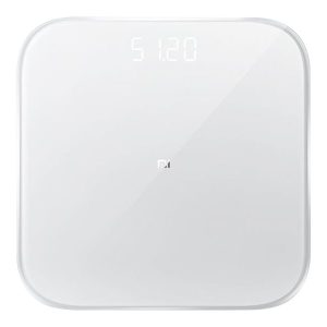 Xiaomi Mi Smart Scale 2, Elektronisk Personlig Vægt, 150 Kg, 50 G, Kg/Lb,St, Firkant, Transparent, Hvid