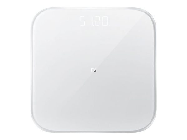 Xiaomi Mi Smart Scale 2, Elektronisk Personlig Vægt, 150 Kg, 50 G, Kg/Lb,St, Firkant, Transparent, Hvid