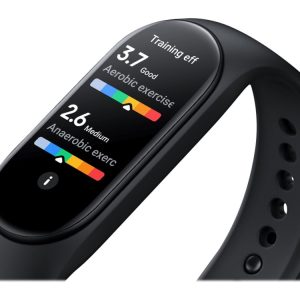 Xiaomi Smart Band 7 - Aktivitetssporer Med Bånd - Tpu - Håndledsstørrelse: 160-224 Mm - Display 1.62" - Bluetooth - 13.5 G - Sort