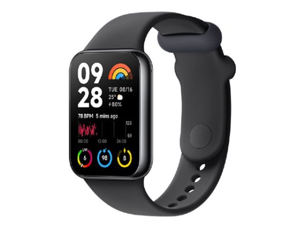 Xiaomi Smart Band 8 Pro - Aktivitetssporer Med Bånd - Tpu - Håndledsstørrelse: 135-210 Mm - Display 1.74" - Bluetooth - 38.5 G - Sort