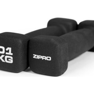 Zipro Dumbbell Zipro Neoprene Dumbbells 1 Kg Set Of 2