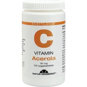 Acerola med C-vitamin