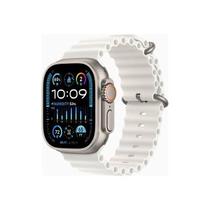 Apple Watch Ultra 2 GPS + Cellular 49mm - Titanium Case with White Ocean Band