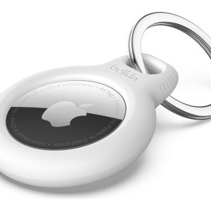 Belkin - Sikker Holder For Anti-Tab Bluetooth-Mærke - Hvid - For Apple Airtag