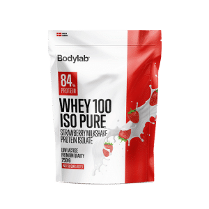 Bodylab Whey 100 ISO Pure (750 g) - Strawberry Milkshake