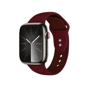 Crong Crong Liquid Band Strap For Apple Watch 42/44 Mm Burgundy