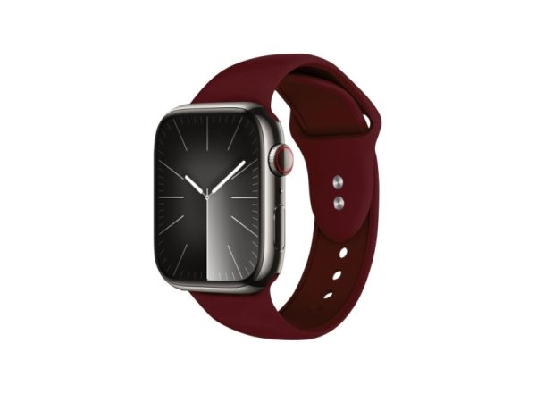 Crong Crong Liquid Band Strap For Apple Watch 42/44 Mm Burgundy