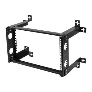 Deltaco 19-DTSR0506 - 6U Wall Mount Open Rack Cabinet