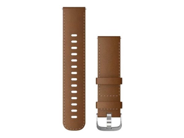 Garmin 010-12932-24 - Band - Brown - Captain Marvel Vívoactive 4S Vívomove 3S - Leather - 22 Mm