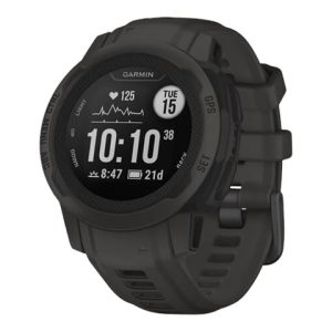 Garmin Instinct 2S - 40 Mm - Grafit - Sportsur Med Bånd - Silikone - Håndledsstørrelse: 112-180 Mm - Monokrom - 32 Mb - Bluetooth, Ant+ - 42 G