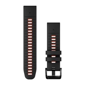 Garmin Quickfit, Band, Smartwatch, Sportsur, Sort, Rød, Garmin, Approach S60 Approach S62 Approach S62 Bundle Approach S70 - 47 Mm Approach S70 - Tay