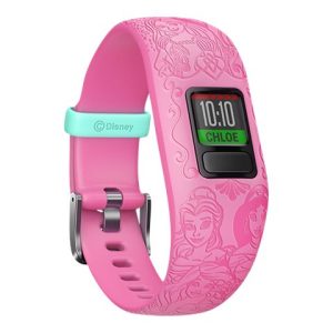 Garmin Vívofit Jr 2 - Disney Princess - Aktivitetssporer Med Bånd - Silikone - Pink - Håndledsstørrelse: 130-175 Mm - Bluetooth - 24.1 G