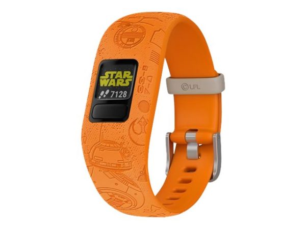 Garmin Vívofit Jr 2 - Star Wars Light Side - Aktivitetssporer Med Bånd - Silikone - Håndledsstørrelse: 130-175 Mm - Bluetooth - 17.5 G