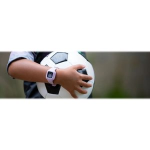 Garmin Vivofit Jr. 3 - Aktivitetssporer Med Bånd - Silikone - Blomsterpink - Håndledsstørrelse: 130-175 Mm - Bluetooth - 25 G