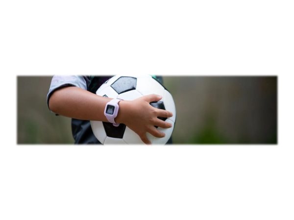 Garmin Vivofit Jr. 3 - Aktivitetssporer Med Bånd - Silikone - Blomsterpink - Håndledsstørrelse: 130-175 Mm - Bluetooth - 25 G