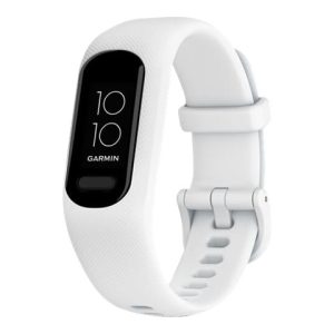 Garmin Vívosmart 5 - Aktivitetssporer Med Bånd - Silikone - Hvid - Båndstørrelse: S/M - Monokrom - Bluetooth, Ant+ - 24.5 G