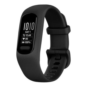 Garmin Vívosmart 5 - Aktivitetssporer Med Bånd - Silikone - Sort - Båndstørrelse: S/M - Monokrom - Bluetooth, Ant+ - 24.5 G