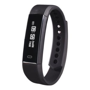 Hama "Fit Track 1900" - Sort - Aktivitetssporer Med Armbånd - Håndledsstørrelse: Op Til 240 Mm - Display 0.86" - Monokrom - Bluetooth - 19 G - Sort