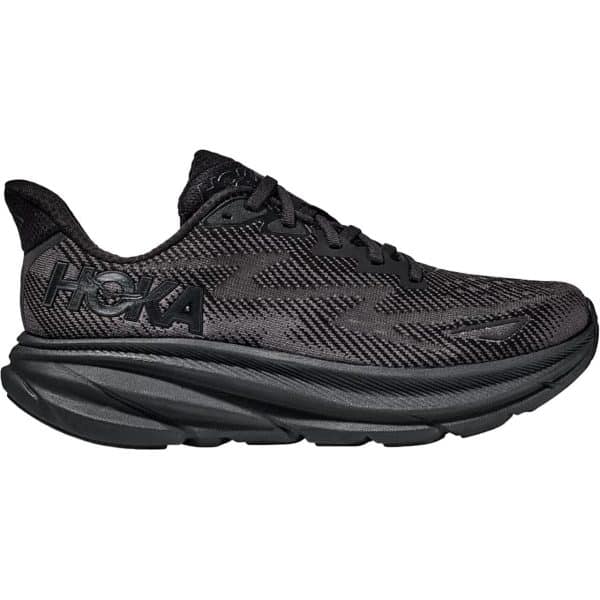 Hoka Mens Clifton 9 (Sort (BLACK/BLACK) 49 1/3)