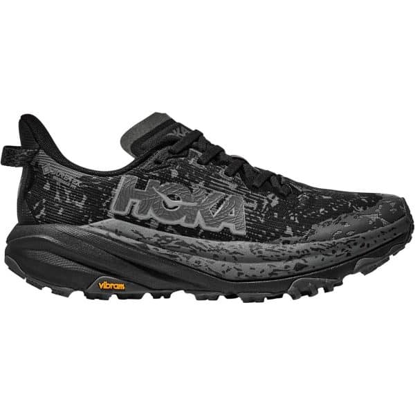 Hoka Womens Speedgoat 6 GTX (Sort (BLACK/OUTER ORBIT) 38)