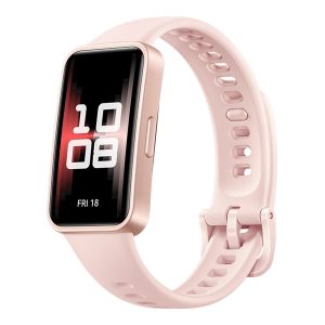 Huawei - Aktivitetssporer Med Rem - Fluoroelastomer - Håndledsstørrelse: 120-190 Mm - Display 1.47" - Bluetooth, Wi-Fi - 14 G - Charmelyserød