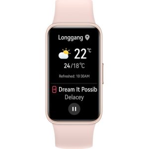 Huawei Band 8, Aktivitetstracker Til Håndled, 3,73 Cm (1.47"), Amoled, Vandfast, Lyserød