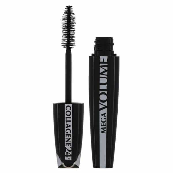 L'Oreal Paris Cosmetics Mega Volume Collagene 24h Mascara 9 ml - Extra Black