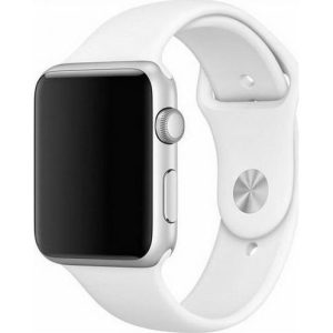 Mercury Mercury Pasek Silicon Apple Watch 44Mm Biay/White