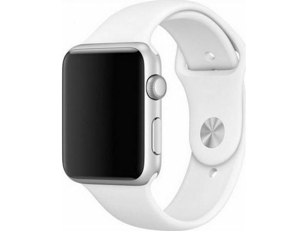 Mercury Mercury Pasek Silicon Apple Watch 44Mm Biay/White