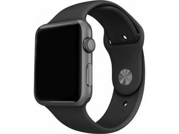 Mercury Mercury Pasek Silicon Apple Watch 44Mm Czarny/Black