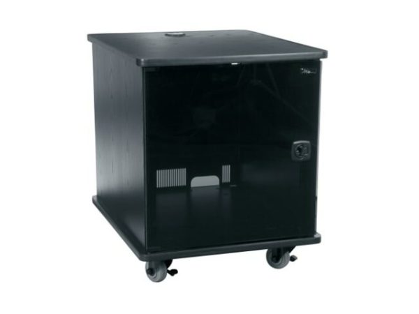 Middle Atlantic Mfr Series Mobile Furniture Rack Mfr-1227Ge - Rack Kabinet - Grained Ebony Ash - 12U - 23"