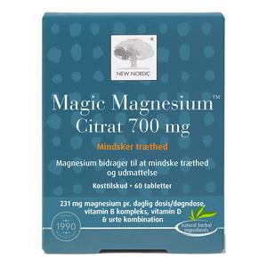 New Nordic Magic Magnesium Citrate - 60 tabl.