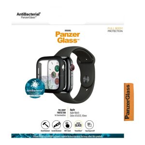 Panzerglass™ | Full Body - Skærmbeskytter For Smart Watch - Black-Edition | Apple Watch 4/5/6/Se (40 Mm)