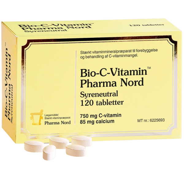 Pharma Nord Bio-C-Vitamin 750 mg (120 tabletter)