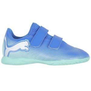 Puma Fodboldstøvler - Future 7 Play IT V Jr - Hyperlink Blue/Min